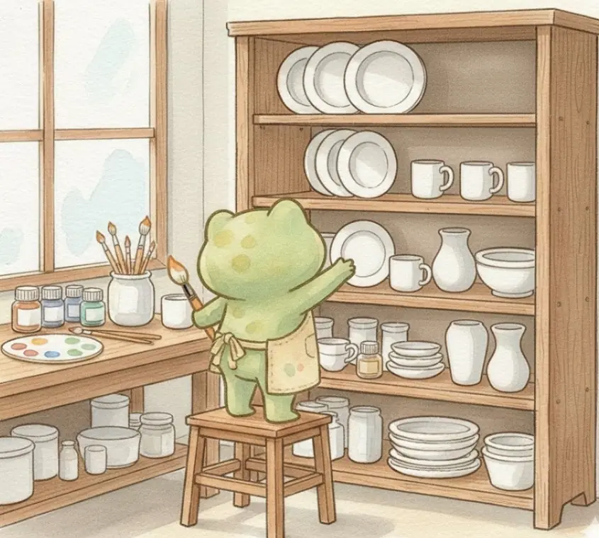 Keramikstück wählen