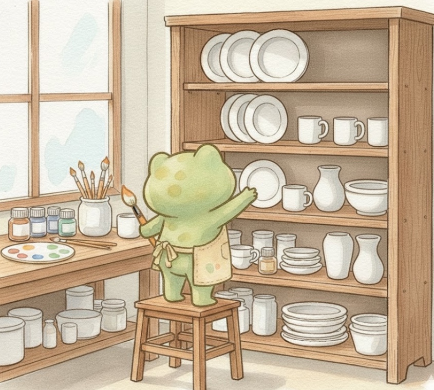 Keramikstück wählen